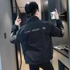 Jaqueta bomber masculina com gola de beisebol, nova, outono de 2022, casual, para homens