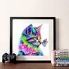 Nuevo Punto Animal Pintura de Diamantes Completa DIY Hecho a Mano Cubo de Rubik Pegatina de Diamante Redondo Fabricante de Pintura al Óleo Venta al por Mayor Dropshipping