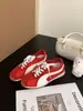 Aumento Interno Rosa Estilo Ballet Zapatos de Entrenamiento Moral Zapatos de Mujer Verano 2025 Malla Planos Casuales Zapatos Deportivos Zapatos Blancos