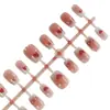 Nuevo Esmalte de Uñas Desmontable, Rosa y con Forma de Corazón, Manicura Exquisita y Versátil, Manicura Linda y Vibrante, Uñas Portátiles, 30 Piezas
