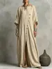 2026 Sitio Web Independiente Europeo y Americano Amazon Aliexpress Vestido Casual Irregular de Longitud Lateral de Cuello Redondo de Longitud al Suelo Nuevo de Primavera y Verano