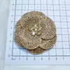 Atacado do Fabricante Novo Sapato de Vidro com Strass Fivela de Sapato Flor Joia Acessórios para Sapato Feminino Acessórios Decoração de Sapato com Diamante