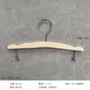 Percha Blanca de Madera Maciza para Ropa Interior para Tienda de Ropa, Percha de Madera Antideslizante para Ropa Interior, Colgador de Sujetadores, Pinzas para Ropa Interior de Mujer al por Mayor