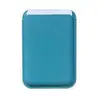 Soporte Magnético Popular Transfronterizo para Tarjetas y Teléfono, Estuche Ultra Delgado Portátil de Cuero para Tarjetas para iPhone 17, Soporte para Tarjetas con Patrón de Logo Personalizable
