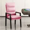 Modelo Moderno de Cadeira de Mahjong para Salas de Jogos, Casas de Chá, Cadeiras de Computador para Escritório e Uso Doméstico com Almofada Macia e Encosto