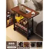 Mesa de noche móvil Escritorio elevable Escritorio para computadora Escritorio para estudiantes Dormitorio Almacenamiento para el hogar Recámara Escritorio de noche Escritorio de oficina