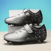 Zapatos de fútbol para niños transfronterizos de velcro con tacos para jóvenes y estudiantes de primaria para entrenamiento deportivo y competición, tallas 29-39