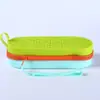 Caja de Almacenamiento para Gafas de Natación Bolsa de Almacenamiento Caja de Almacenamiento para Gafas Caja de Silicona Hueca Transpirable para Gafas Equipo de Natación de Silicona