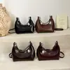Bolso de Mujer 2025 Otoño Nuevo Estilo Bolso de Hombro Único Cruzado Textura Retro Nicho Francés Bolso de Axila Simple Elegante