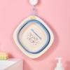 Lavabo Plegable Sanrio Kuromi para Lavar Verduras, Lavabo Espesado para Lavandería de Dormitorio Estudiantil, Tina para Pies de Bebé para Uso en Casa