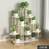 Prateleira de varanda suporte de flores multicamadas para interior casa de chão simples planta verde planta suculenta suporte de vaso de flores de luxo