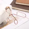 Curvador de Cílios Conveniente com Cabo Longo para Iniciantes, uma Ferramenta Auxiliar Conveniente para Cortar Cílios que se Adapta à Curvatura e Evita Beliscar as Pálpebras