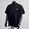 Camiseta Verão Masculina Tendência Estilo Americano Manga Curta Solta, Top Casual Solto Cool High Street, Nova Moda Masculina