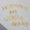 Acessórios de Fábrica de Aço Inoxidável Joias DIY Moda Feminina Transfronteiriço Tridimensional Estiloso Aço Titânio 26 Letras Inglesas