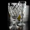 Taça de vinho tinto vintage em relevo taça criativa para vinho whisky copo de suco doméstico copo de bebida espessado