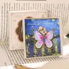 Marcador de página borboleta de metal presente infantil decoração de anotações de estudante etiqueta prêmio de feriado clipe de livro lembrança comemorativa