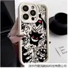 Funda para Teléfono Móvil Todo Incluido Anti-Caídas para Apple Ip 17 Pro Max Gengar Ojo Rojo Ip 17 Pro
