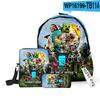 Nuevo Producto 3D Xinying Película Juego de Tres Piezas Bolso de Hombro Estuche para Lápices Mochila