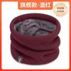 Cachecol de Inverno Masculino e Feminino com Forro de Fleece Espessado Quente Mangas para Pescoço Ciclismo Máscara Versátil Proteção de Pescoço de Tricô Esqui Ciclismo À Prova de Vento