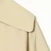 AliExpress Transfronterizo 2026 Primavera Nueva Ropa para Mujer Color Sólido Estilo Británico Solapa Botones Gabardina Abrigo Exterior 3705410