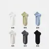Meias de seda para o verão, meias curtas masculinas de malha respirável, meias finas de algodão de corte baixo absorventes de suor e resistentes a odores, meias masculinas de algodão penteado