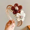 Colección de Diademas de Cabeza de Dientes para Niños y Adultos Impresionante Trenza de Calavera Alta Diadema Colores de Corte Pinza para el Cabello Antideslizante Accesorios para el Cabello