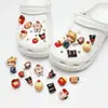Zuecos Lindos y de Moda Estilo Ins Accesorios DIY Hebillas de Zapato Desmontables Flor de Zapato de Ballet Dibujos Animados 3D Accesorios
