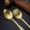 Espátula de acero inoxidable juego de utensilios de cocina para el hogar colador pala para freír utensilios de cocina espátula de cocina plato caliente colador al por mayor [