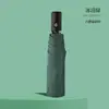 Paraguas automático publicitario con LOGOTIPO personalizado profesionalmente | Impresión de patrones | Protección solar con recubrimiento negro | Paraguas duradero reforzado