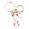 Chaveiro Pingente de Novo Estilo Transfronteiriço Bola de Boliche Futebol Liga de Zinco Chaveiro Desenho Animado Criativo Lembrança Comemorativa