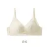 Conjunto de Sutiã Sexy Renda Francesa Coração Doce para Seios Pequenos Push-up Aumenta o Volume dos Seios Suporte Previne a Flacidez Sem Aro Puro Desejo para Mulheres