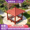 Pabellón de Arte de Aluminio, Aleación de Aluminio, Arquitectura Antigua de Estilo Chino Nuevo, Pasillo Largo, Paisaje de Jardín, Personalizado de Cuatro y Seis Esquinas, Parasol de Estilo Antiguo