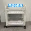 Carrinho de giro para fábrica de vestuário carrinho de peças carrinho de transporte de material carrinho de empurrar carrinho de empilhamento de tecido material carrinho de mão com grade alta