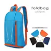 Mochila Dobrável Portátil de Viagem Ultraleve Bolsa de Armazenamento de Pele Personalizada Mochila Esportiva Presente Bolsa Escolar com Impressão de Logotipo