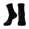 Meias de Basquete Primavera e Verão com Solas de Toalha Espessadas, Meias Esportivas Profissionais de Cano Alto Masculinas, Meias Elite Longas de Cano Médio para Corrida
