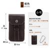 Funda de Cintura para Teléfono Móvil con Presilla para Cinturón, Bolso de Cintura Multifuncional para Hombre, Funda de Teléfono para Obra con Cierre Magnético