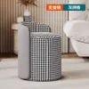 Taburete de Tocador de Lujo Ligero, Taburete Moderno Minimalista Nórdico para Tocador de Dormitorio de Niñas, Taburete Redondo Silla de Celebridad de Internet, Taburete de Maquillaje