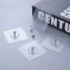 Variedad de gancho sin perforación gancho sin perforación pegatinas transparentes que no marcan hebilla gancho adhesivo fuerte gancho para ropa