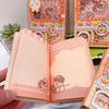 Nueva Máquina Gashapon Kapi Bala Lindo Dibujo Animado Cuaderno A7 Descompresión Máquina Gashapon Diario de Cuenta a Mano