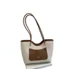 Bolsa Tote Feminina Fashion e de Alto Padrão Feita Sob Medida de Fábrica para o Dia a Dia, Bolsa de Ombro de Grande Capacidade para Mulheres Usarem ao Sair