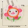 Parche de dibujos animados zapatos de flores y sombreros accesorios de ropa para niños accesorios DIY hechos a mano pegatinas de tela para bordar logotipo bordado para cuenta de mano