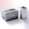 Papel de Aluminio de Colores Vic para Peluquería, Teñido de Cabello y Mechas, Rollo Empacado para Salón, Papel de Aluminio de Aluminio Desplegable para Mechas