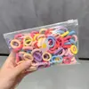 Argolas de Cabelo Amigáveis para Crianças, Elásticos de Alta Elasticidade para Meninas, Elásticos do Tamanho de um Polegar, Laços de Cabelo para Menininhas, Cordões de Cabelo para Bebês