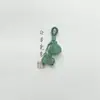 Nuevo Ágata Natural Loto Dosel Pequeño Deslizante Jade Hetian Pulsera Colgante Pequeño Colgante de Cristal Pulsera para Mujer Accesorios DIY