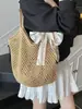 Bolsa Tote de Gran Capacidad Bolsa Tejida Bolso de Hombro de Verano Bolso Tejido Hecho a Mano para Mujer Nuevo Bolso de Playa para Vacaciones