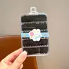 Anel de Toalha Infantil Cor de Doce Corda de Cabelo Bola para Meninas Elástico de Borracha de Alta Elasticidade Corda de Cabelo para Rabo de Cavalo Alto de Meninas Personalização