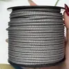 Corda de Aço Inoxidável Trançada à Prova d'Água de 3mm Material Corda de Aço Inoxidável Colorida Corda para Joias DIY Pulseira Corda de Mão Corda para Colar Venda por Atacado