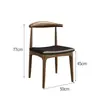 Juego de mesa y sillas de comedor minimalista estilo americano para varias personas, mesa de comedor de madera maciza para restaurantes y comedores, mesa y sillas de comedor de madera largas