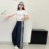 Calças Casuais Finas de Verão para Meninas Médias e Grandes Novas Roupas Infantis Meninas Roupas Infantis Calças Longas Versáteis de Renda Soltas Repelentes de Mosquitos