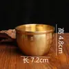 Jarra de Cien Bendiciones de Latón, Jarra de Arroz, Cuenco del Tesoro, Buena Fortuna y Prosperidad, Pequeños Adornos de los Cinco Tigres, Jarra de Cien Bendiciones, Cenicero, Artesanías de Té y Vino